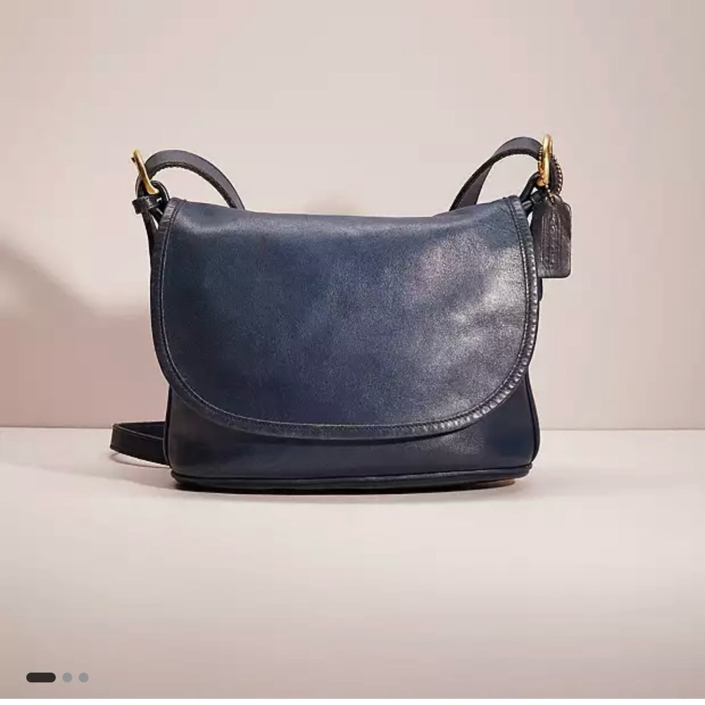 Vintage Coach Fletcher Saddle Bag - Picture 17 of 17